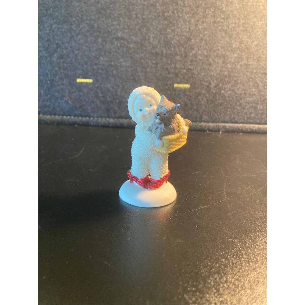 Dept 56 Snowbabies No Place Like Home Wizard of Oz Dorothy Toto Figurine 2006